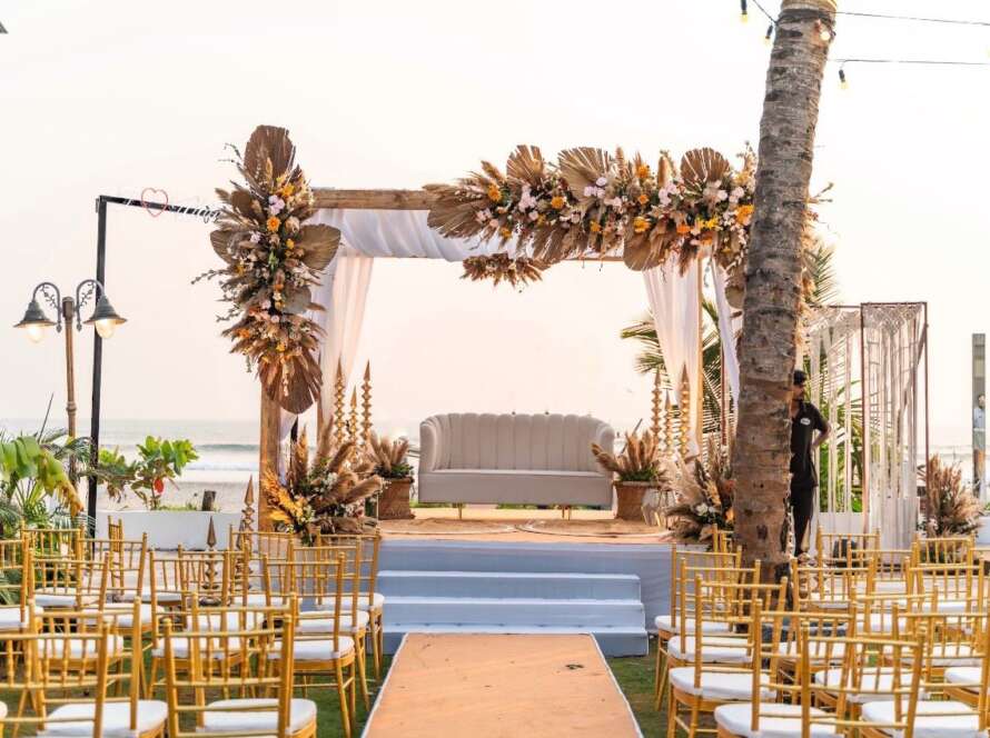 wedding resort in Morjim